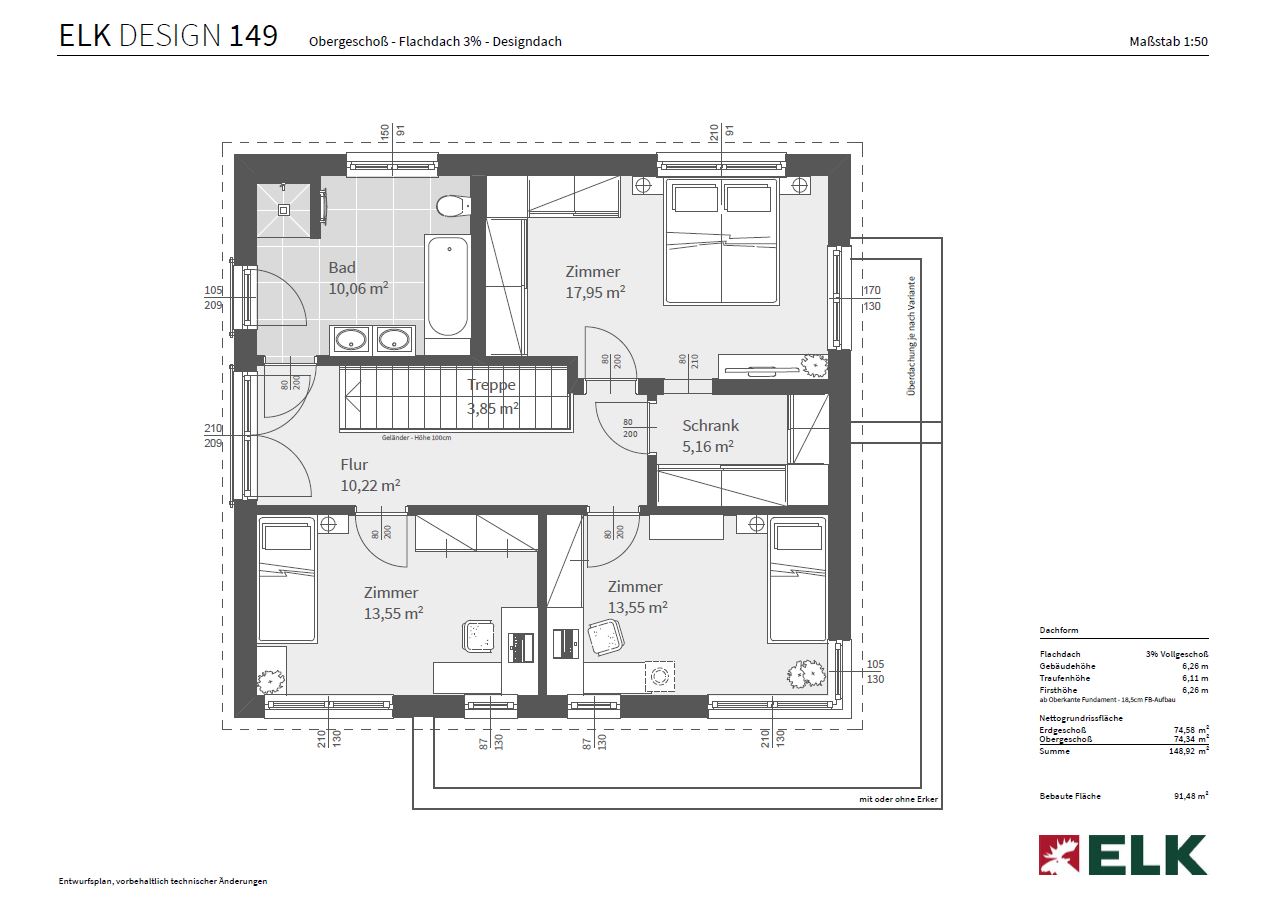 Design 149 tp étage