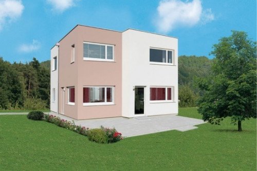 ELK fabricant de maison en Minergie P-Standard | style de maison 110 toit plat 