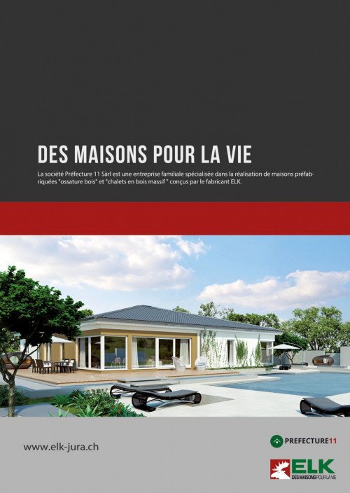 Premier catalogue des Maisons ELK en français